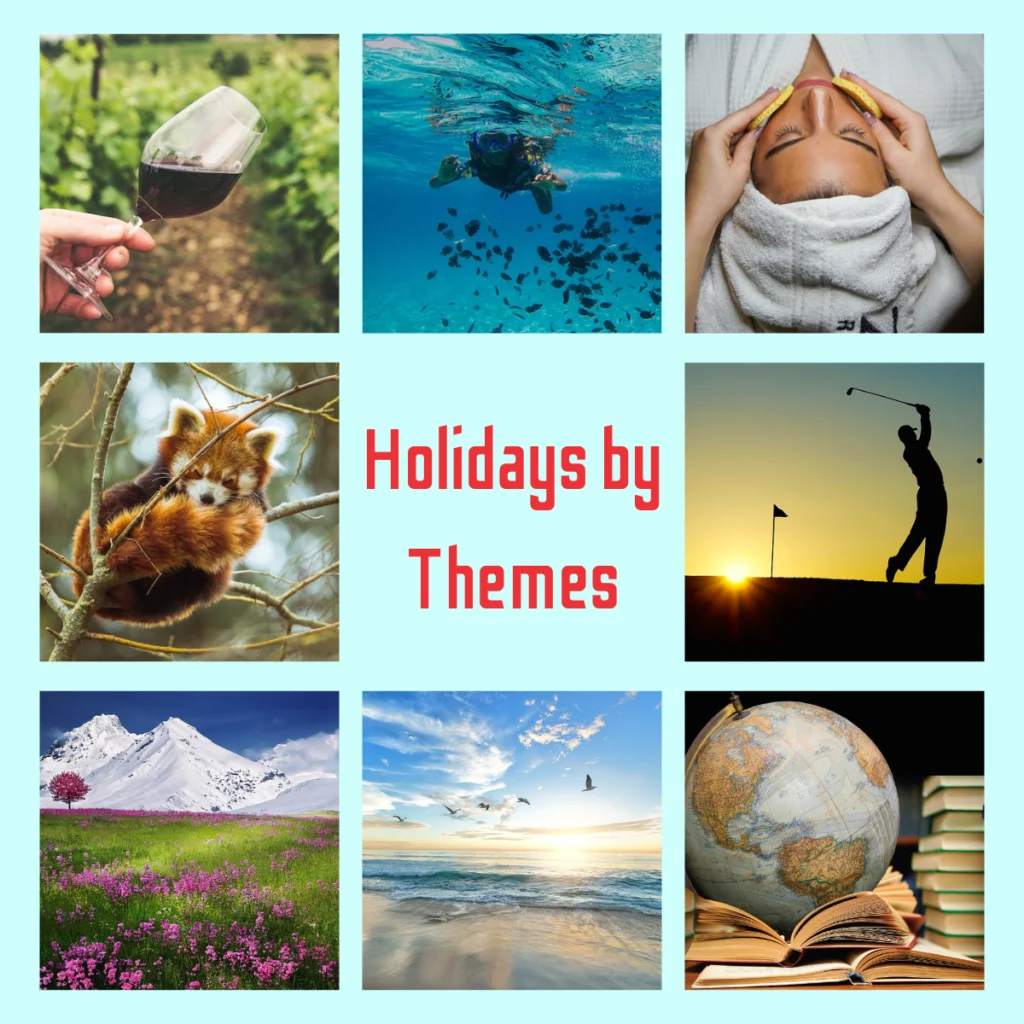 Click here for Holiday by Themes